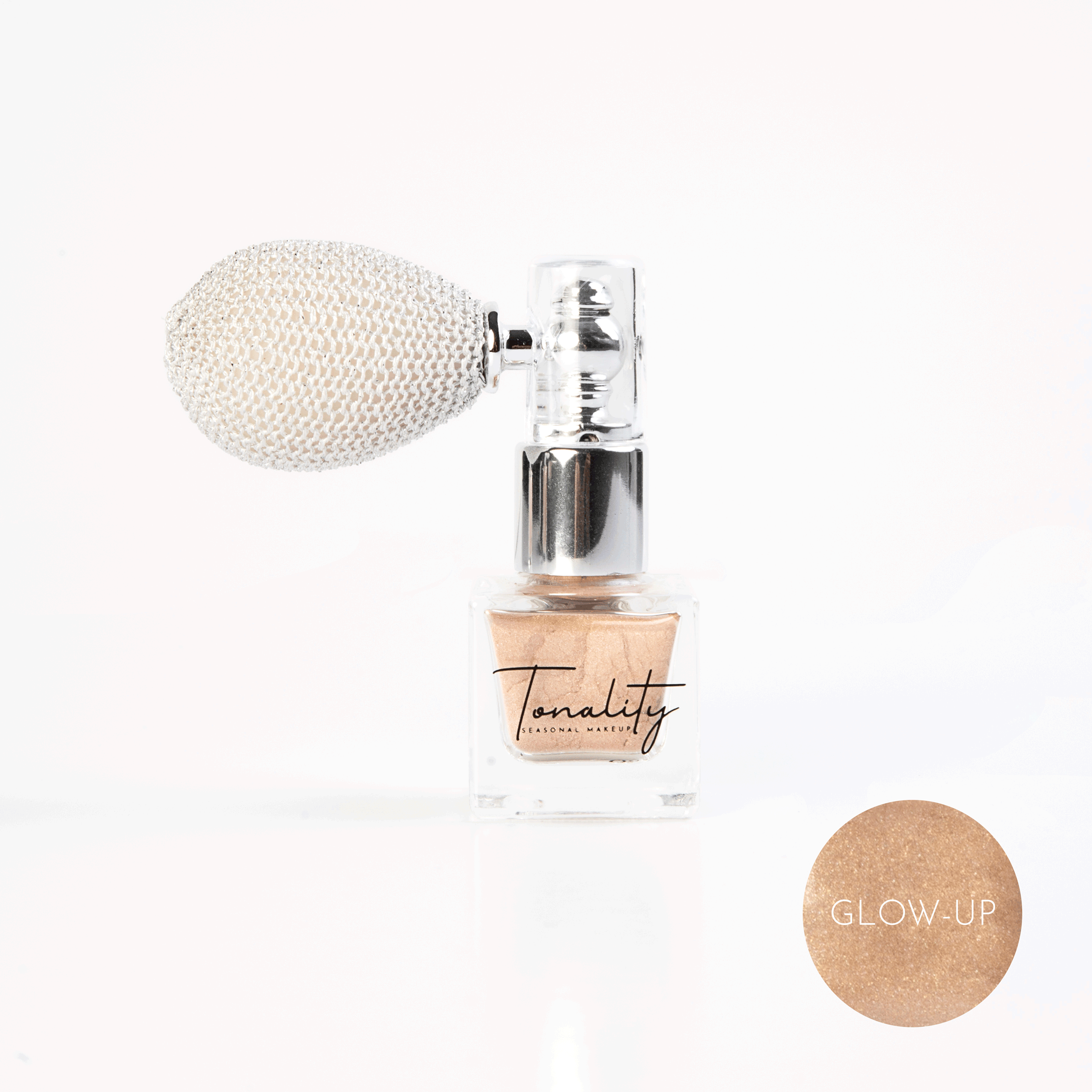 Highlighter Powder Spray for light spring, warm spring, bright spring, soft autumn, warm autumn, deep autumn