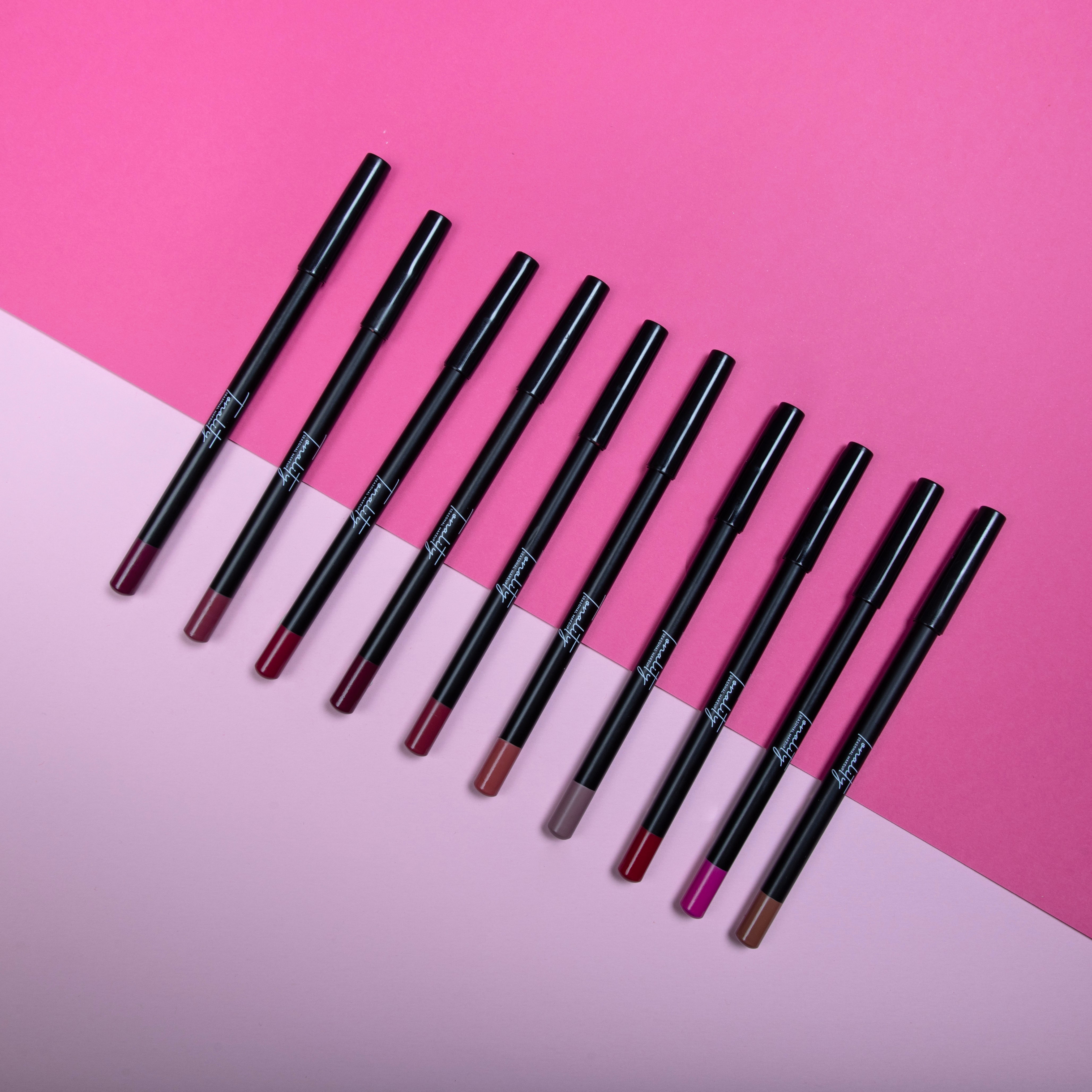 Satin Lipliners for Soft Summer