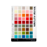 Warm Autumn Colour Boards