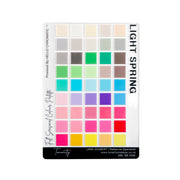 Light Spring Colour Boards