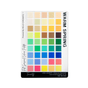 Warm Spring Colour Boards