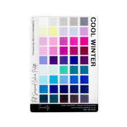 Cool Winter Colour Board