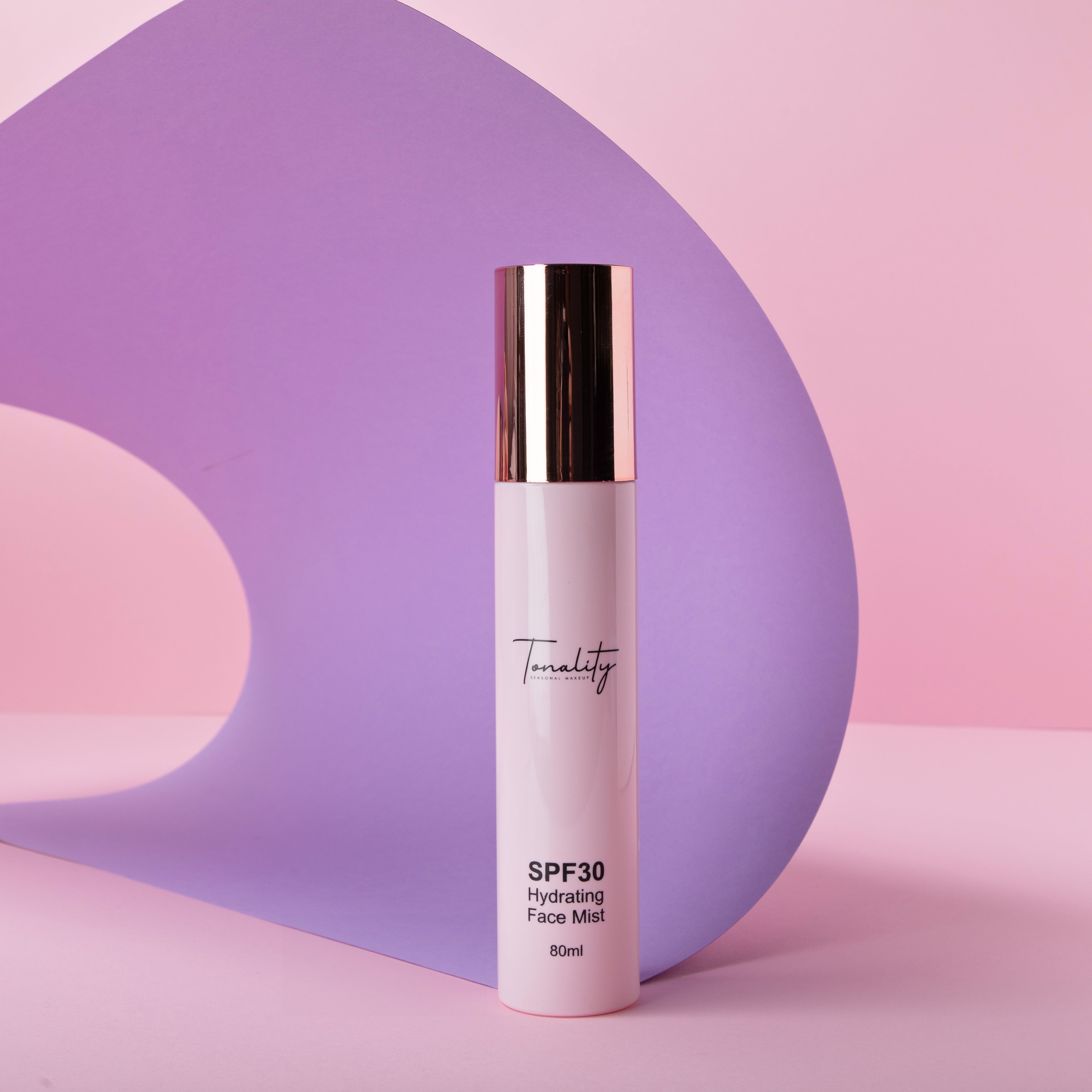SETTING SPRAY, HYDRATING MIST, SPF30