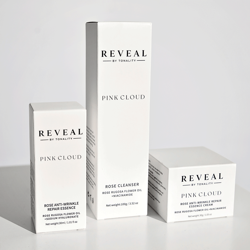 Reveal Pink Cloud Skincare Collection