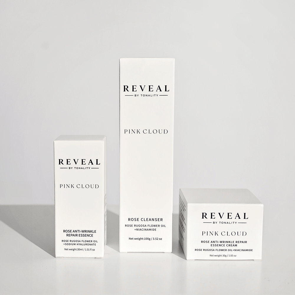Reveal Pink Cloud Skincare Collection