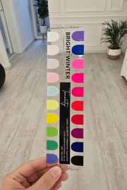 You Nailed It  - Bright Winter Colour Board