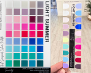 Light Summer Colour Board Set