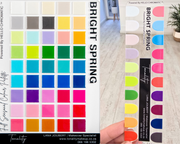 Bright Spring Colour Board Set