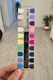 You Nailed It - Cool Winter Colour Board