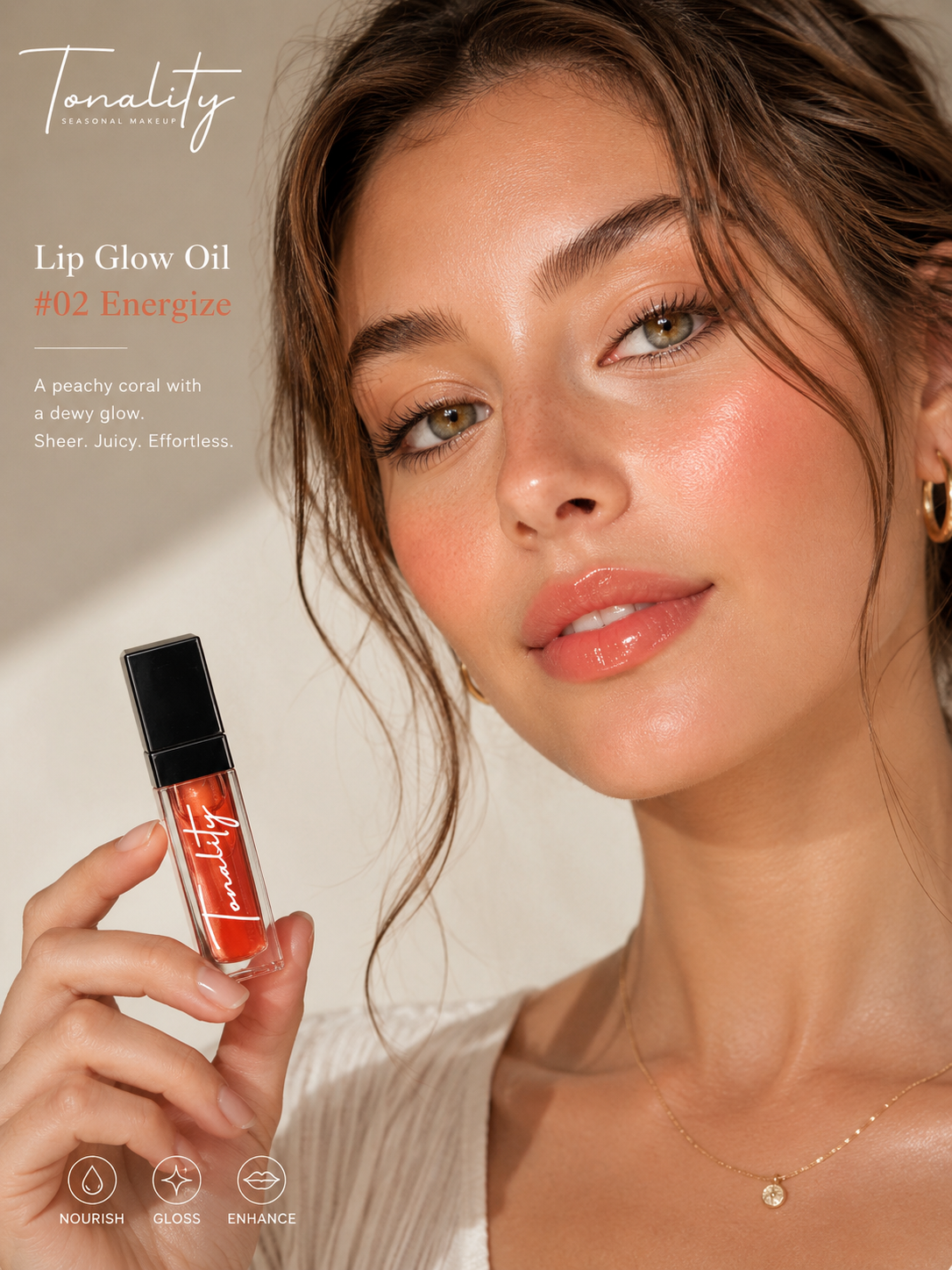 Lip Glow Oil - #02 Energize