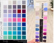 Cool Summer Colour Board Set