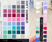 Soft Summer Colour Board Set