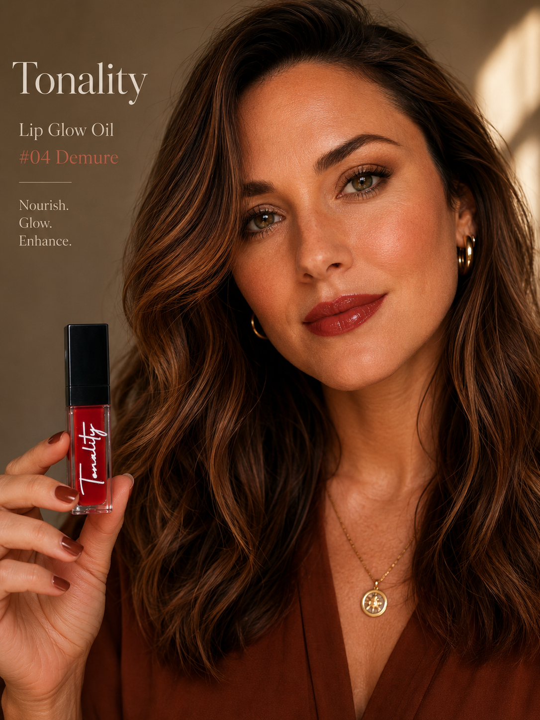 Lip Glow Oil- #04 Demure
